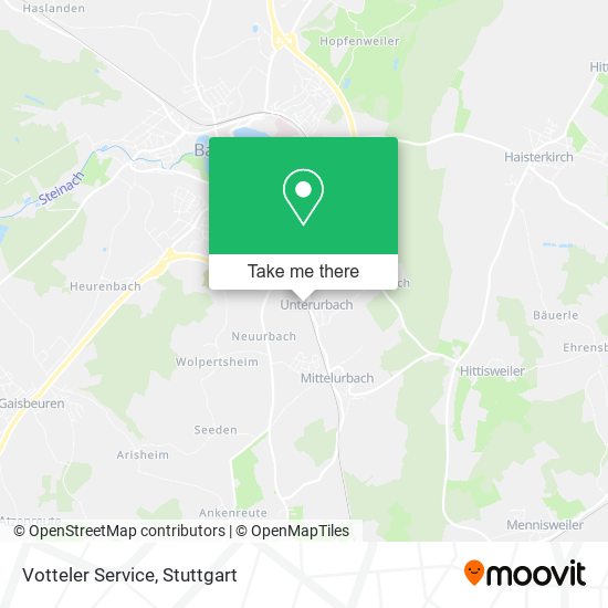 Карта Votteler Service