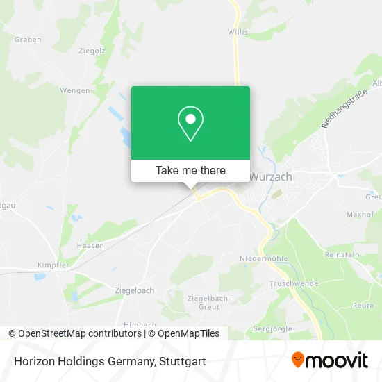 Карта Horizon Holdings Germany