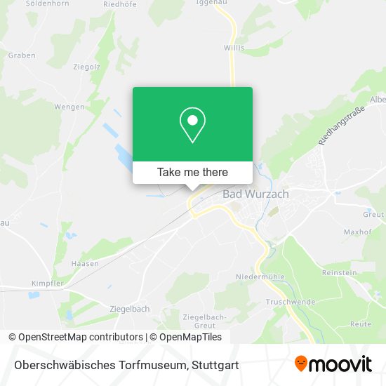 Oberschwäbisches Torfmuseum map
