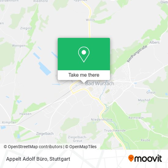 Карта Appelt Adolf Büro