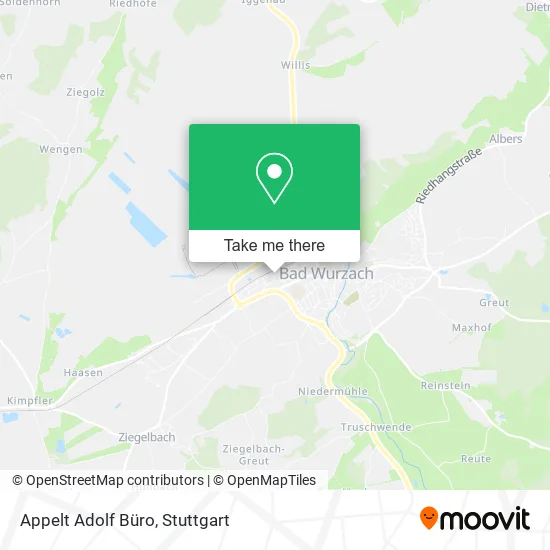 Карта Appelt Adolf Büro