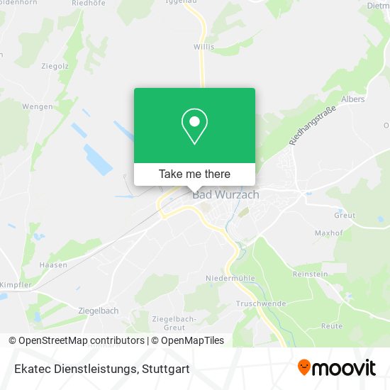 Ekatec Dienstleistungs map