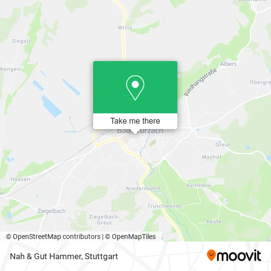 Карта Nah & Gut Hammer