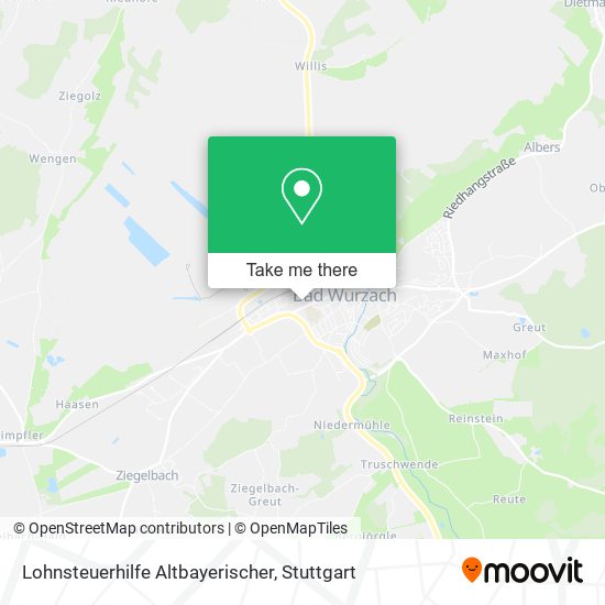 Lohnsteuerhilfe Altbayerischer map
