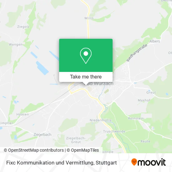Карта Fixc Kommunikation und Vermittlung