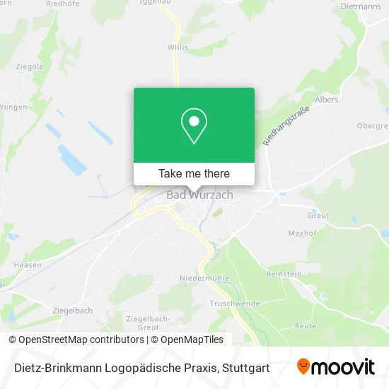 Карта Dietz-Brinkmann Logopädische Praxis