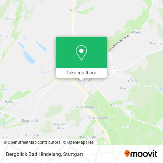 Bergblick Bad Hindelang map