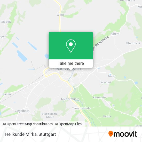 Карта Heilkunde Mirka