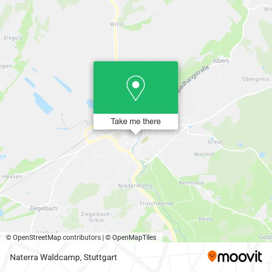 Карта Naterra Waldcamp