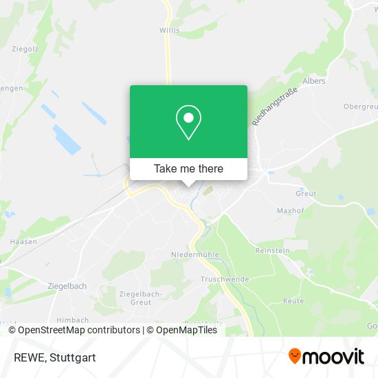 REWE map