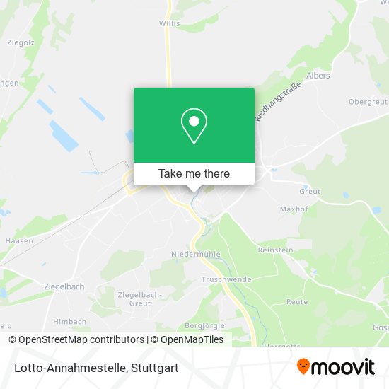 Lotto-Annahmestelle map