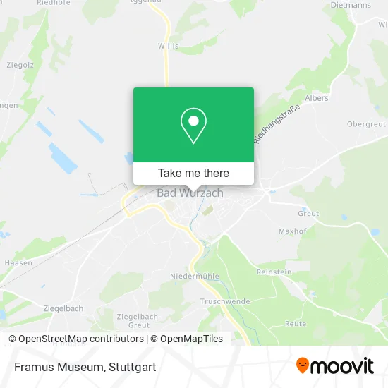 Карта Framus Museum