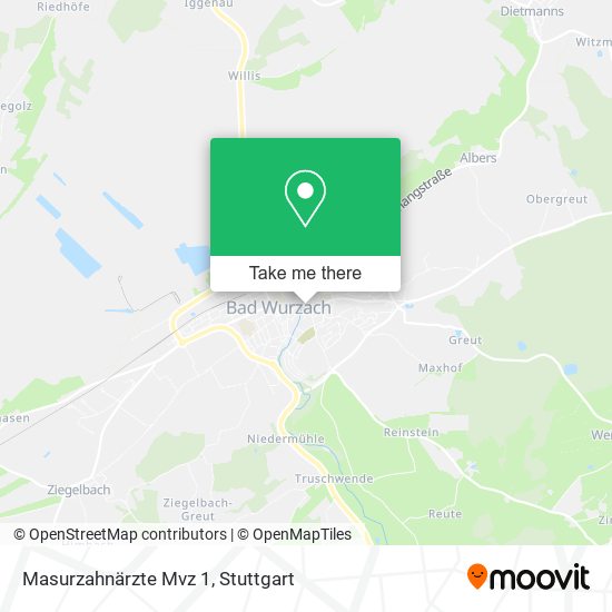 Карта Masurzahnärzte Mvz 1