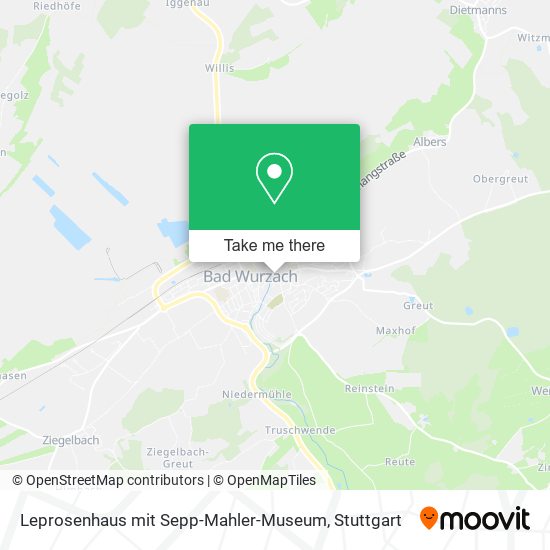 Leprosenhaus mit Sepp-Mahler-Museum map