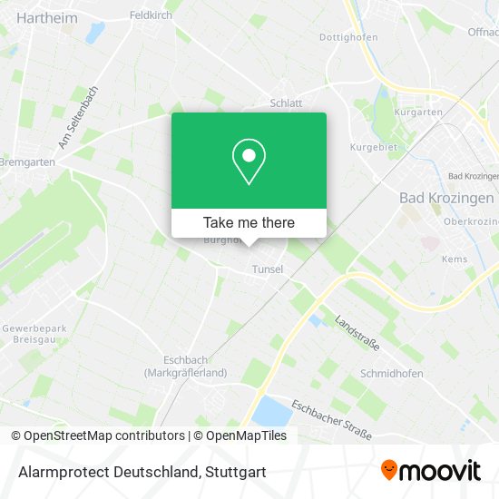 Alarmprotect Deutschland map