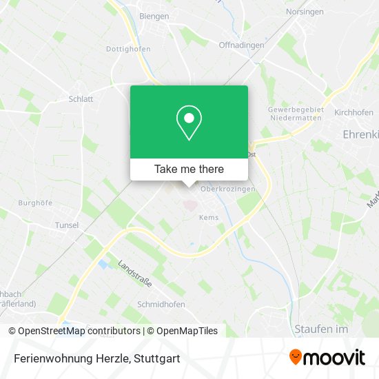 Ferienwohnung Herzle map