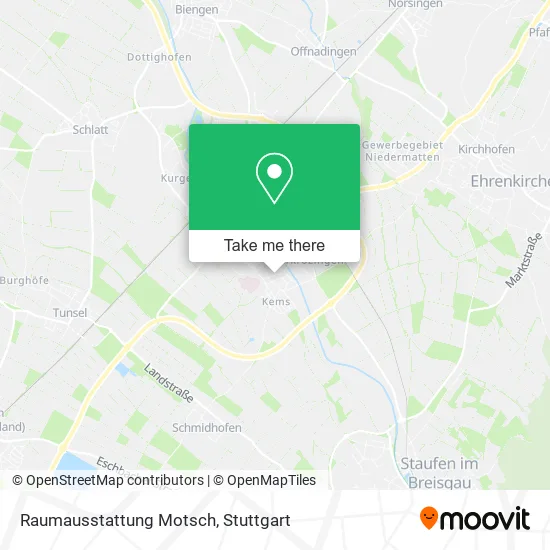 Карта Raumausstattung Motsch