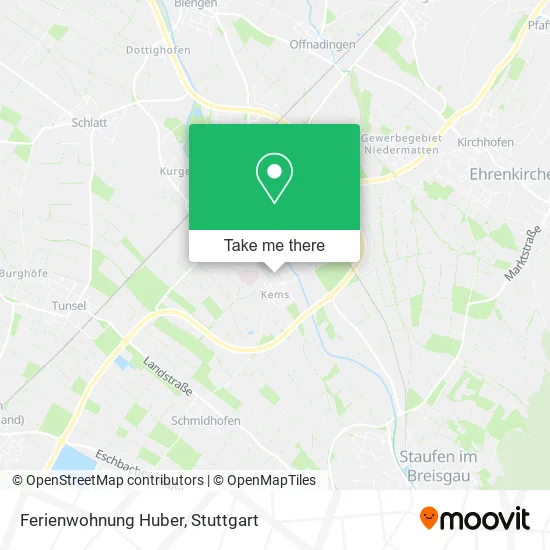 Карта Ferienwohnung Huber