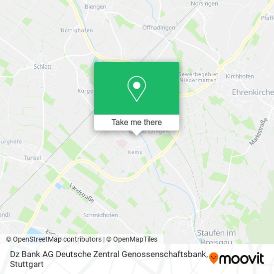 Dz Bank AG Deutsche Zentral Genossenschaftsbank map