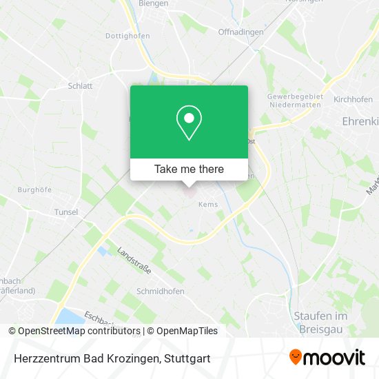 Herzzentrum Bad Krozingen map