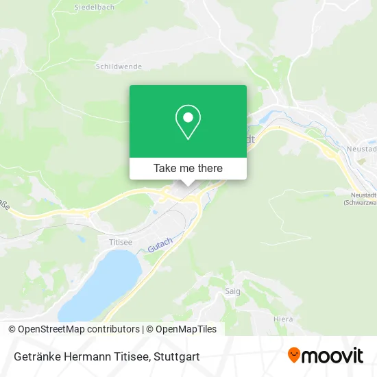 Карта Getränke Hermann Titisee
