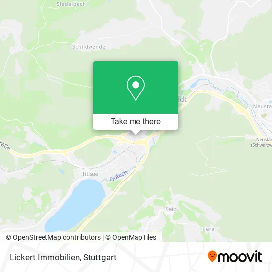 Карта Lickert Immobilien