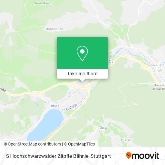 S Hochschwarzwälder Zäpfle Bähnle map