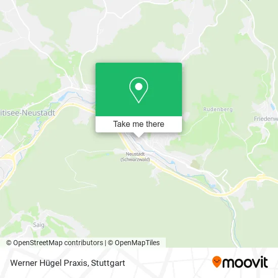 Карта Werner Hügel Praxis