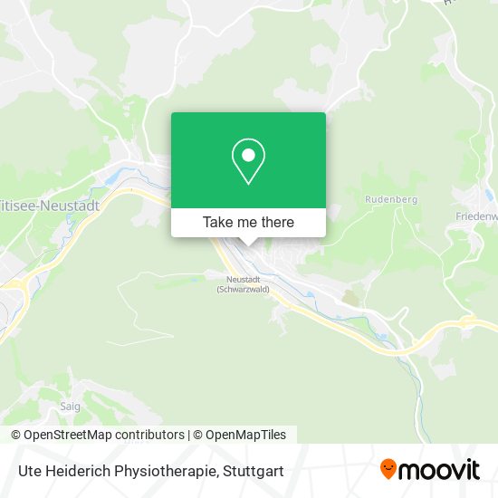 Ute Heiderich Physiotherapie map