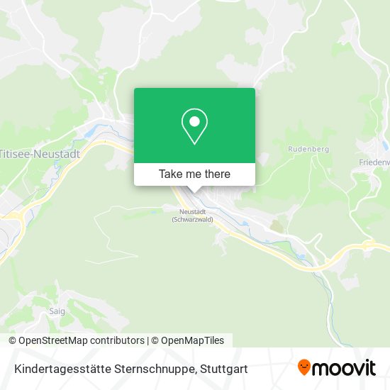 Карта Kindertagesstätte Sternschnuppe