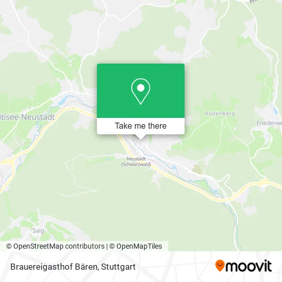 Карта Brauereigasthof Bären