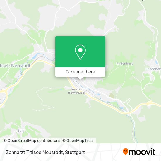 Карта Zahnarzt Titisee Neustadt