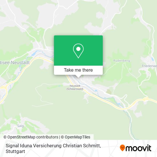 Карта Signal Iduna Versicherung Christian Schmitt