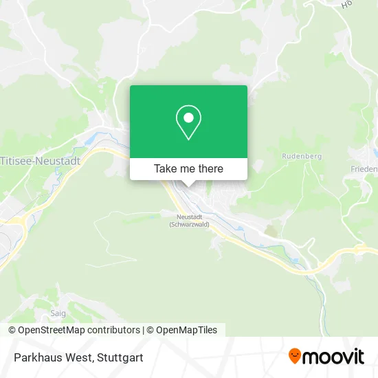 Карта Parkhaus West