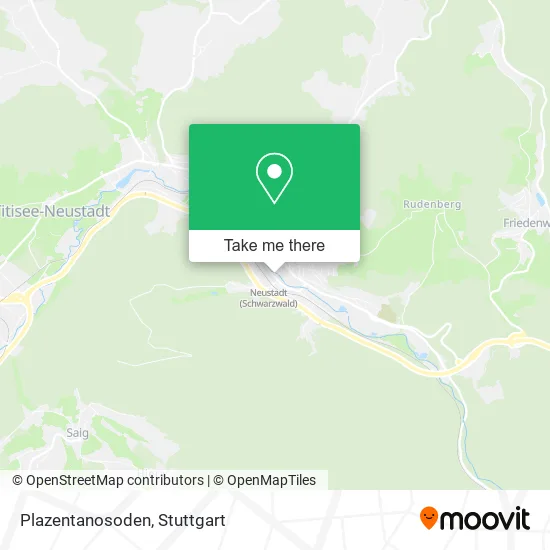 Карта Plazentanosoden