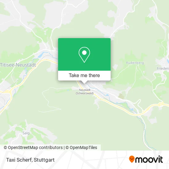 Карта Taxi Scherf