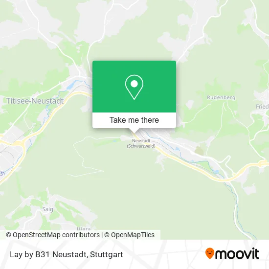 Карта Lay by B31 Neustadt