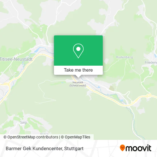 Карта Barmer Gek Kundencenter