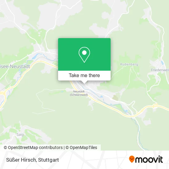 Карта Süßer Hirsch