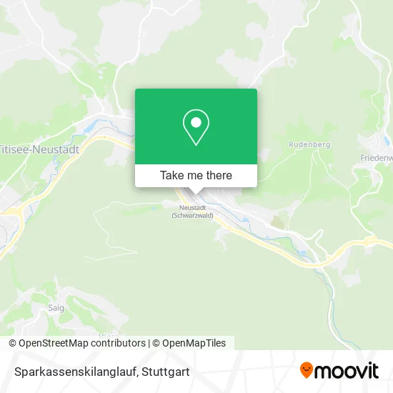 Карта Sparkassenskilanglauf