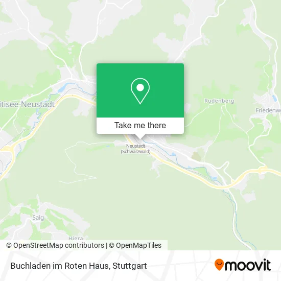 Карта Buchladen im Roten Haus