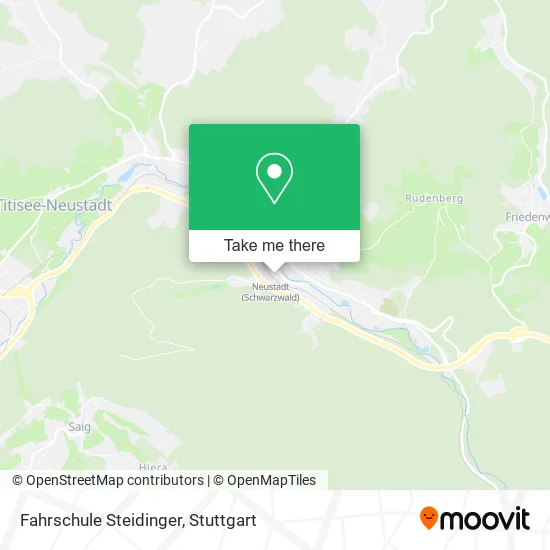 Карта Fahrschule Steidinger