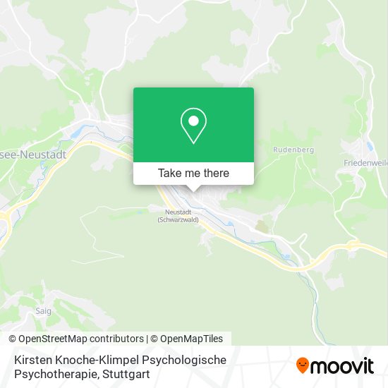 Карта Kirsten Knoche-Klimpel Psychologische Psychotherapie