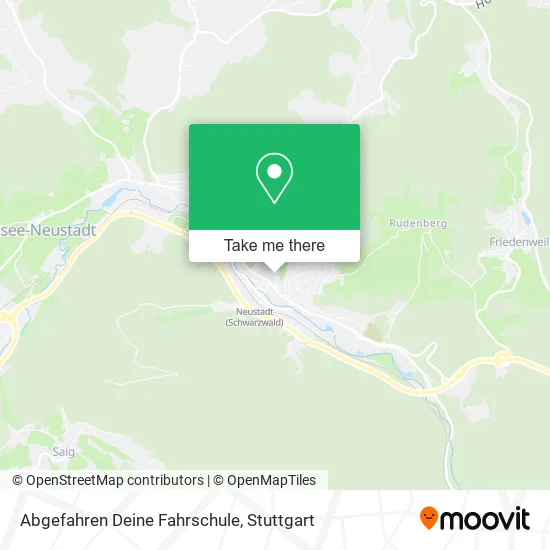 Карта Abgefahren Deine Fahrschule