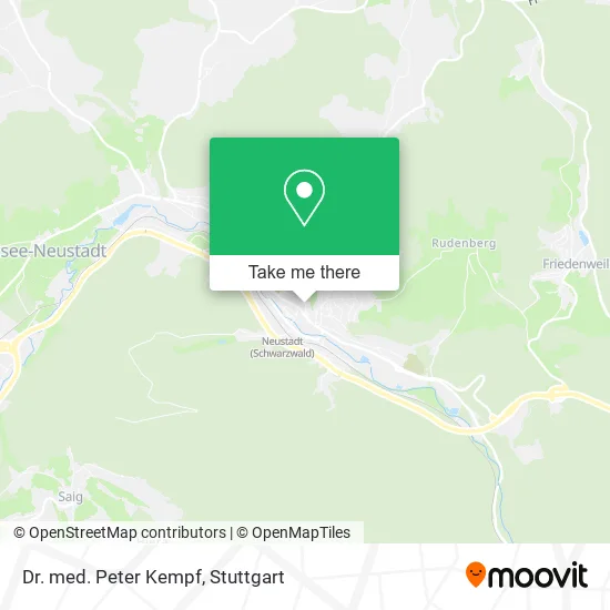 Карта Dr. med. Peter Kempf