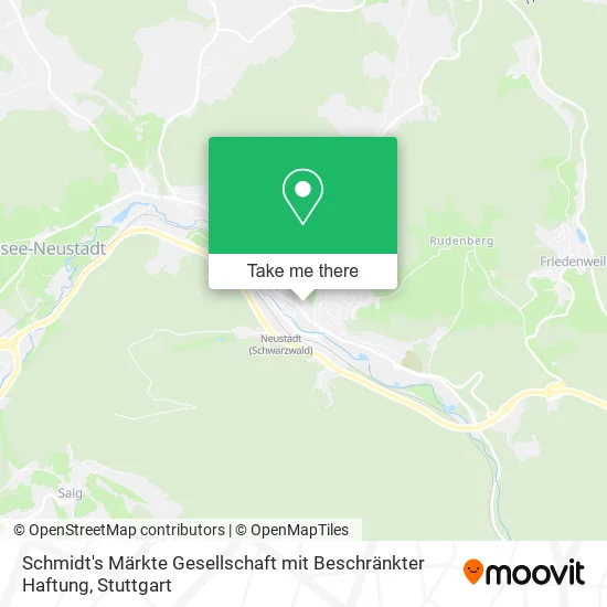 Карта Schmidt's Märkte Gesellschaft mit Beschränkter Haftung