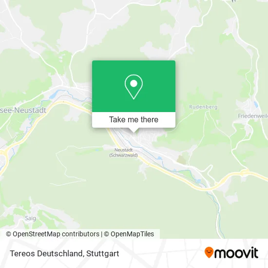 Карта Tereos Deutschland