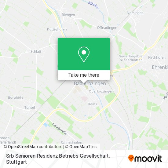 Srb Senioren-Residenz Betriebs Gesellschaft map