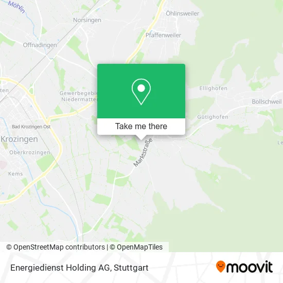 Карта Energiedienst Holding AG