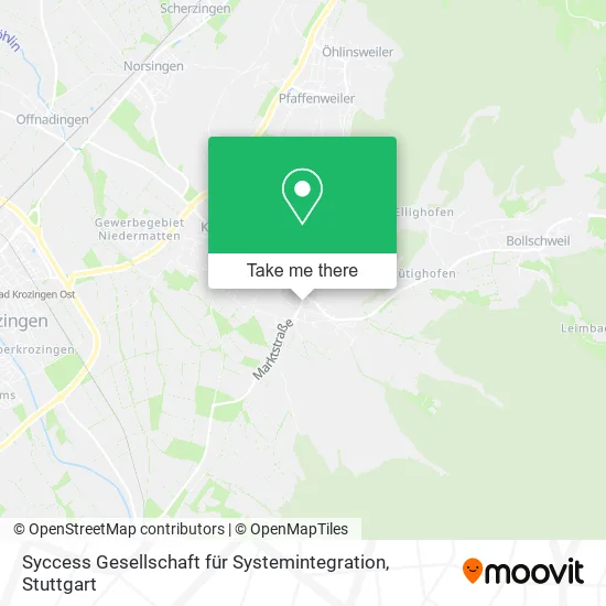 Карта Syccess Gesellschaft für Systemintegration